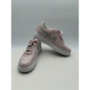 Nike Air Force 1 Low, pink iridescent Authenticated